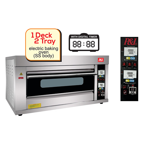 Electric Oven YCD- 2D (Full SS With Full Glass Door Digital Panel)